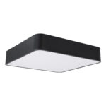 GLOBOSTAR® KAMALA 61206-S Μοντέρνο Φωτιστικό Οροφής LED 67W 7705lm 120° AC 220-240V IP20 Ρυθμιζόμενο Λευκό CCT με Χειριστήριο από 2700K έως 6000K Dimmable - Lumileds SMD Chip - Μαύρο Ματ - Μ40 x Π40 x Υ8cm - 3 Χρόνια Εγγύηση - Image 6