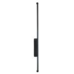GLOBOSTAR® HARLEM 61331 Μοντέρνο Φωτιστικό Τοίχου - Απλίκα LED 9W 1080lm 120° AC 220-240V IP20 Ρυθμιζόμενο Λευκό CCT με On/Off 2700K/4500K/6000K - Lumileds SMD Chip - Μαύρο Ματ - Μ5 x Π4 x Υ60cm - 3 Χρόνια Εγγύηση - Image 5