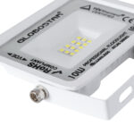 GLOBOSTAR® ATLAS 61404 Προβολέας LED 10W 1250lm 120° AC 220-240V Αδιάβροχο IP67 Ψυχρό Λευκό 6000K - Lumileds SMD Chip - TÜV Rheinland Certified - Λευκό Ματ - Μ10 x Π2 x Υ8cm - 5 Χρόνια Εγγύηση - Image 6