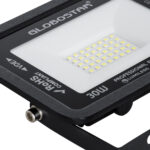 GLOBOSTAR® ATLAS 61416 Προβολέας LED 30W 3750lm 120° AC 220-240V Αδιάβροχο IP67 Ψυχρό Λευκό 6000K - Lumileds SMD Chip - TÜV Rheinland Certified - Μαύρο Ματ - Μ16 x Π2.5 x Υ12.5cm - 5 Χρόνια Εγγύηση - Image 6