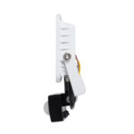 GLOBOSTAR® AURORA 61438 Προβολέας με Ανιχνευτή PIR / Αισθητήρα Κίνησης LED 20W 2500lm 120° AC 220-240V Αδιάβροχο IP67 Ψυχρό Λευκό 6000K - Lumileds SMD Chip - TÜV Rheinland Certified - Λευκό Ματ - Μ12 x Π5 x Υ14.5cm - 3 Χρόνια Εγγύηση - Image 4