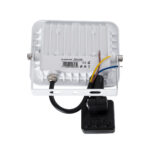 GLOBOSTAR® AURORA 61438 Προβολέας με Ανιχνευτή PIR / Αισθητήρα Κίνησης LED 20W 2500lm 120° AC 220-240V Αδιάβροχο IP67 Ψυχρό Λευκό 6000K - Lumileds SMD Chip - TÜV Rheinland Certified - Λευκό Ματ - Μ12 x Π5 x Υ14.5cm - 3 Χρόνια Εγγύηση - Image 5