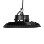 GLOBOSTAR® INDUSTRY 61502 Βιομηχανικό Φωτιστικό Καμπάνα High Bay UFO LED 200W 30000lm SDCM<5 90° AC 85-265V Αδιάβροχο IP65 IK08 Φυσικό Λευκό 5000K - 338 x Sanan Opto SMD Chip & TÜV SÜD Driver - Μαύρο Χυτό Αλουμίνιο - Μ30 x Π30 x Υ16cm - 5 Χρόνια Εγγύηση - Image 3