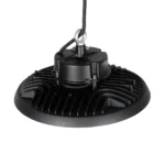 GLOBOSTAR® INDUSTRY 61502 Βιομηχανικό Φωτιστικό Καμπάνα High Bay UFO LED 200W 30000lm SDCM<5 90° AC 85-265V Αδιάβροχο IP65 IK08 Φυσικό Λευκό 5000K - 338 x Sanan Opto SMD Chip & TÜV SÜD Driver - Μαύρο Χυτό Αλουμίνιο - Μ30 x Π30 x Υ16cm - 5 Χρόνια Εγγύηση - Image 5