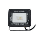 GLOBOSTAR® ATLAS 61515 Προβολέας LED 10W 1250lm 120° AC 220-240V Αδιάβροχο IP67 Ψυχρό Λευκό 6000K - Lumileds SMD Chip - TÜV Rheinland Certified - Μαύρο Ματ - Μ10 x Π2. x Υ8cm - 5 Χρόνια Εγγύηση - Image 3