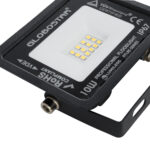 GLOBOSTAR® ATLAS 61517 Προβολέας LED 10W 1150lm 120° AC 220-240V Αδιάβροχο IP67 Θερμό Λευκό 2700K - Lumileds SMD Chip - TÜV Rheinland Certified - Μαύρο Ματ - Μ10 x Π2 x Υ8cm - 5 Χρόνια Εγγύηση - Image 6