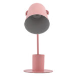 GLOBOSTAR® PENCASE 61565 Μοντέρνο Επιτραπέζιο Φωτιστικό Πορτατίφ με Ντουί 1 x E27 AC 220-240V IP20 - Ροζ - Μ12 x Π15 x Υ38cm - Image 3