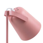 GLOBOSTAR® PENCASE 61565 Μοντέρνο Επιτραπέζιο Φωτιστικό Πορτατίφ με Ντουί 1 x E27 AC 220-240V IP20 - Ροζ - Μ12 x Π15 x Υ38cm - Image 5