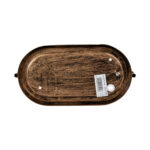 GLOBOSTAR® BOATLIGHT 61584 Vintage Φωτιστικό Καραβοχελώνα Τοίχου & Οροφής με Ντουί 1 x E27 AC 220-240V Αδιάβροχο IP65 - Χάλκινο Εφέ Σκουριάς Ματ - Μ21 x Π10.4 x Υ9cm - Image 6