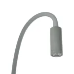 GLOBOSTAR® GOOSE 61694 Μοντέρνο Φωτιστικό Τοίχου - Απλίκα Ξενοδοχείου Reading Light με Φορτιστή USB 3A LED 6W 540lm 36° & 360° AC 220-240V IP20 Θερμό Λευκό 2700K - CREE XPE & Lumileds SMD Chip - Γκρι Ανθρακί Ματ - Μ15.5 x Π15 x Υ30.5cm - 3 Χρόνια Εγγύηση - Image 5