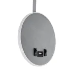 GLOBOSTAR® GOOSE 61694 Μοντέρνο Φωτιστικό Τοίχου - Απλίκα Ξενοδοχείου Reading Light με Φορτιστή USB 3A LED 6W 540lm 36° & 360° AC 220-240V IP20 Θερμό Λευκό 2700K - CREE XPE & Lumileds SMD Chip - Γκρι Ανθρακί Ματ - Μ15.5 x Π15 x Υ30.5cm - 3 Χρόνια Εγγύηση - Image 6