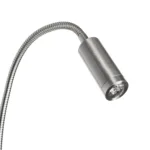 GLOBOSTAR® GOOSE 61696 Μοντέρνο Φωτιστικό Τοίχου - Απλίκα Ξενοδοχείου Reading Light με Φορτιστή USB 3A LED 6W 540lm 36° & 360° AC 220-240V IP20 Θερμό Λευκό 2700K - CREE XPE & Lumileds SMD Chip - Νίκελ Βούρτσας - Μ15.5 x Π15 x Υ30.5cm - 3 Χρόνια Εγγύηση - Image 4
