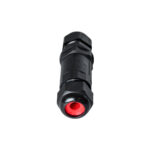 GloboStar® FAST-CONNECT 69916 Διπλός Ι Σύνδεσμος Ταχείας Σύνδεσης & Διακλάδωσης Καλωδίων - 1 x Είσοδος & 1 x Έξοδος - Εσωτερική Τριπλή Κλέμα με Συμβατή Διατομή Καλωδίων 3 x 0.5mm² έως 3 x 4mm² - 450V 24A Max Αδιάβροχο IP68 - Μαύρο - Μ3 x Π3 x Υ10.5cm - Image 4
