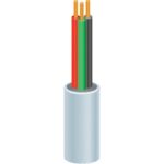 Καλώδιο 100μ ΝΥΜ AO5VV-U 3X4 λευκό