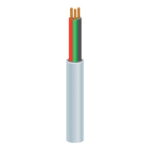 Καλώδιο 100μ NYL HO3VV-F 2X0.50 λευκό - Image 2