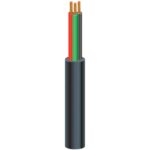 Καλώδιο 100μ NYL HO3VV-F 2X0.50 μαύρο