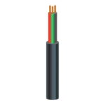 Καλώδιο 100μ NYL HO3VV-F 2X0.50 μαύρο - Image 2