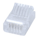 GLOBOSTAR® STRIPCON 70690 Ταχυσύνδεσμος για RGBW+WW Ταινία LED 12mm σε 6 Καλώδια IP20 - Διάφανο - Μ2.1 x Π1.3 x Υ0.7cm - Image 3