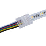 GLOBOSTAR® STRIPCON 70690 Ταχυσύνδεσμος για RGBW+WW Ταινία LED 12mm σε 6 Καλώδια IP20 - Διάφανο - Μ2.1 x Π1.3 x Υ0.7cm - Image 4