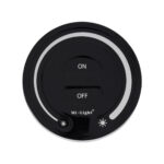 GLOBOSTAR® MiBOXER-FUT087-B 71403 Ασύρματο Χειριστήριο Αφής 1 Ζώνης DC 3V(2 x AAA) IP20 - RF 2.4GHz - Μαύρο - Μ8 x Π8 x Υ1.8cm - 3 Χρόνια Εγγύηση - Image 3