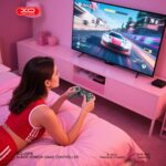 XO-H6B GP6 Bluetooth & Ενσύρματο Χειριστήριο Gaming με 6-Axis Αισθητήρα για PS4 - Image 5