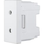 Πρίζα διπολική 1 θέσης  Λευκή 2Ρ 10Α 250V - Image 3