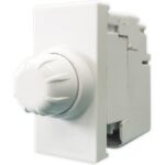 Προγραμματιζόμενος ρεοστάτης 15-180W/VA με περιστροφικό κομβίο ελέγχου και πιεζοδιακόπτη 1 θέσης Λευ - Image 3
