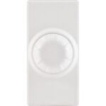 Προγραμματιζόμενος ρεοστάτης 10-100W/VA με περιστροφικό κομβίο ελέγχου και πιεζοδιακόπτη 1 θέσης Λευ