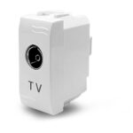 Μηχανισμός πρίζας TV 9,5mm λευκός - Image 3