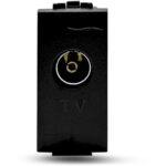 Μηχανισμός πρίζας TV 9,5mm γραφίτης