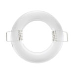 GLOBOSTAR® ORO 77807 Χωνευτή Βάση για Σποτ MR16 με Ντουί GU10/GU5.3 IP20 - Λευκό - Μ8.3 x Π8.3 x Υ3.1cm / Q6cm - Image 4