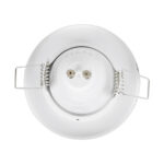 GLOBOSTAR® ORO 77807 Χωνευτή Βάση για Σποτ MR16 με Ντουί GU10/GU5.3 IP20 - Λευκό - Μ8.3 x Π8.3 x Υ3.1cm / Q6cm - Image 5