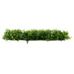 GLOBOSTAR® FERN 78407 Τεχνητό Πάνελ Φυλλωσιάς / Κάθετος Κήπος Ίληξ, Νάνος Φτέρη, Κοράλι & Κουφέα - Πράσινο - Μ60 x Π10 x Υ40cm - Image 3