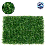 GLOBOSTAR® BUXUS 78417 Τεχνητό Πάνελ Φυλλωσιάς / Κάθετος Κήπος Μικρόφυλλο  Πυξάρι - Πράσινο - Μ60 x Π4 x Υ40cm