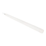 GLOBOSTAR® CANDLESTICKS 79564 Διακοσμητικό Κερi Κηροπηγίου με Εφέ Κινούμενης Φλόγας & IR Ασύρματο Χειριστήριο LED 0.5W 25lm 180° DC 3V με 2xAA Μπαταρίες IP20 Θερμό Λευκό 2700K - Λευκό - Μ2 x Π2 x Υ27.5cm - Πακέτο 12 Τεμαχίων - 2 Χρόνια Εγγύηση - Image 6