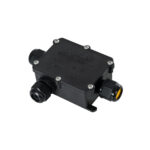 GLOBOSTAR® FAST-CONNECT 69922 Κυτίο Ταχείας Σύνδεσης & Διακλάδωσης Καλωδίων - 3 x Είσοδοι/ Έξοδοι με Συμβατή Διατομή Καλωδίων 3 x 0.5mm² έως 3 x 2.5mm² - 450V 41A Max Αδιάβροχο IP68 - Μαύρο - Μ14 x Π9.5 x Υ4cm - Image 2