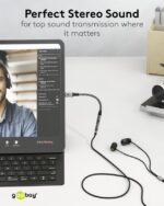 Goobay Καλώδιο Αντάπτορας USB-C σε 3.5mm AUX 0.15m - Image 9