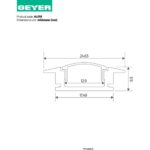 Προφίλ αλουμινίου AL019 για LED έως 10mm - Image 2
