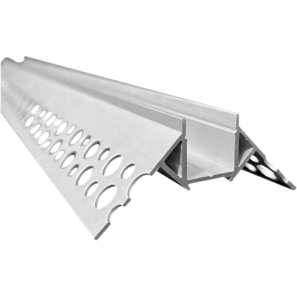 AL129_0 Προφίλ αλουμινίου χωνευτό AL129 για ταινία LED έως 10mm - Image 1