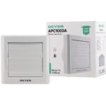 Εξαεριστήρας λευκός 12W 68,4mᶟ/h 100mm - Image 3