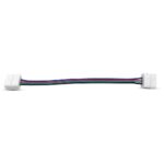 Ταχυσύνδεσμος αρσενικός για ταινία LED 10mm RGB λευκός - Image 2