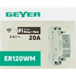 Ρελέ Wi-Fi  και μετρητής ενέργειας 20A 1Φ 1M - Image 2