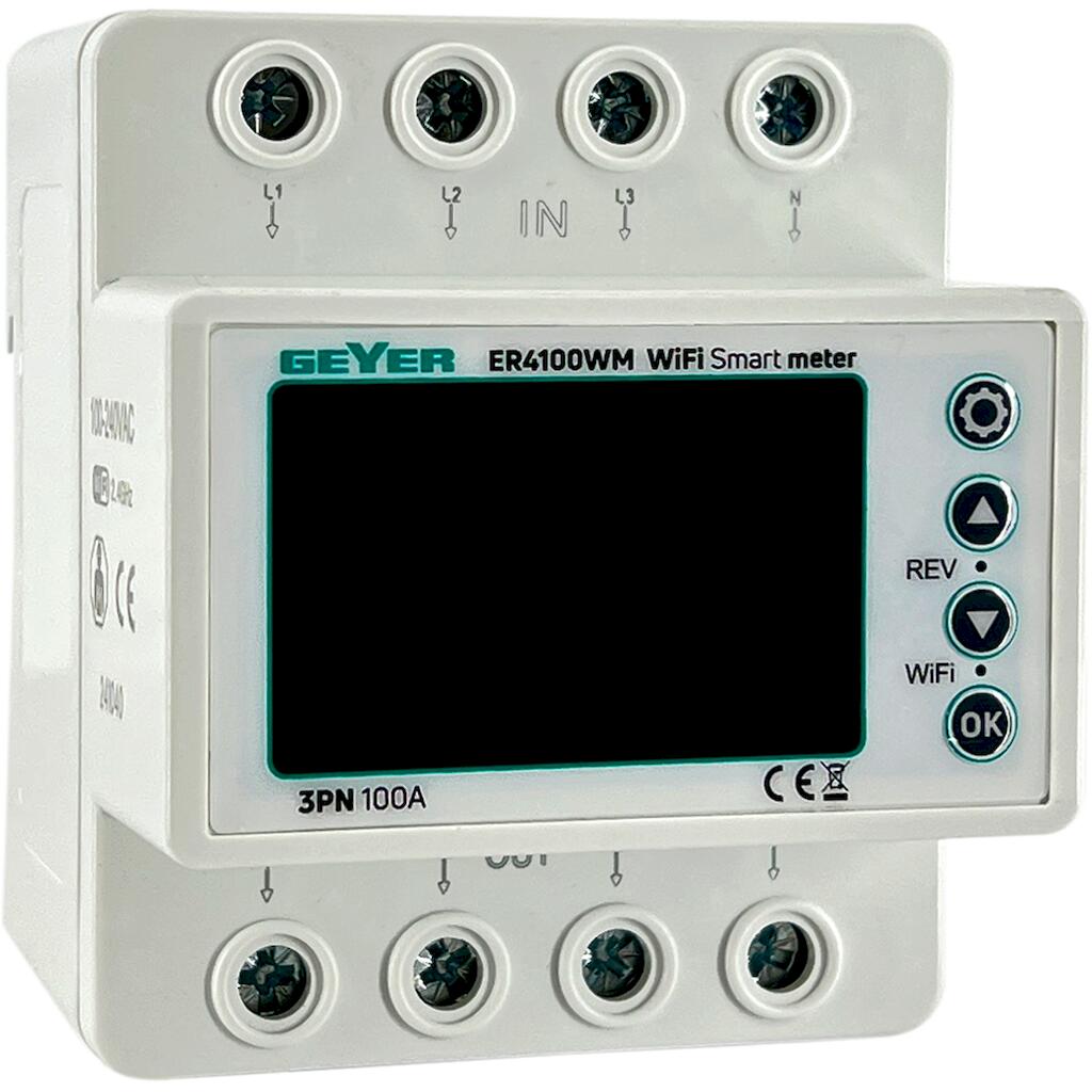 ER4100WM_0 Wi-Fi Μετρητής ενέργειας και επιτηρητής τάσης 3Φ 100Α 4Μ - Image 1