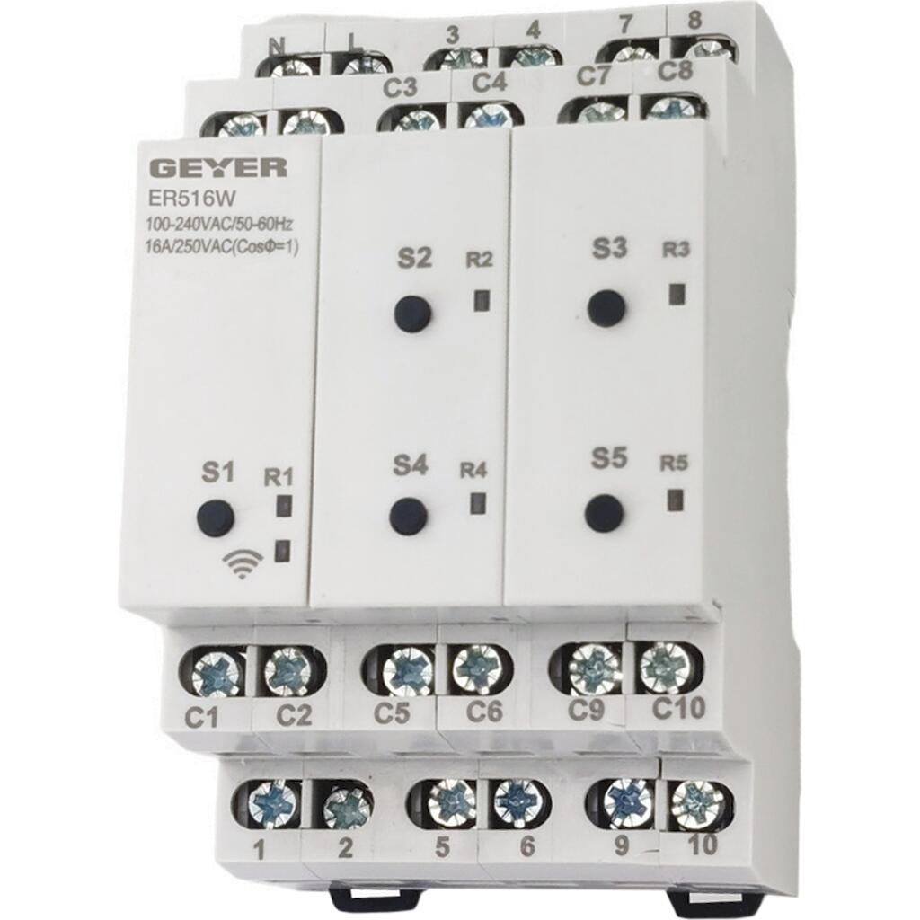 ER516W_0 Έξυπνη Ρελεδιέρα Wi-Fi 5 εξόδων 5x16Α - Image 1