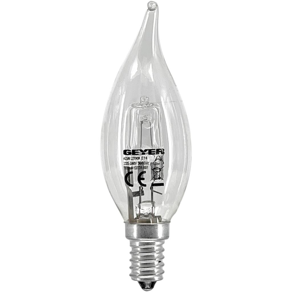 FCCL1442FL_0 Λάμπα Αλογόνου Κερί CA37 42W E14 2700Κ 630lm - Image 1