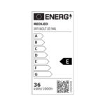Redpoint BACKLIT LED PANEL 4670lm/w 120X30 36W 6000K PF >0.90 UGR<19 (κατασκευή Κίνα) - Image 2