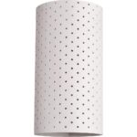 Γύψινη στρογγυλή απλίκα Up-Down DOT G9 120x230mm