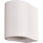 Γύψινη τετράγωνη απλίκα Up-Down G9 70x100mm