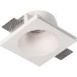 Γύψινο τετράγωνο spot GU10 120x120mm