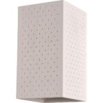 Γύψινη τετράγωνη απλίκα Up-Down DOT G9 120x220mm